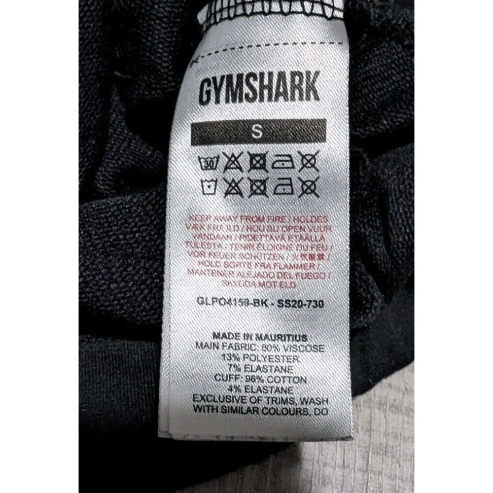 Gymshark Pippa Pullover Sweater Womens Small Black Crop Cropped Sweatshirt - Picture 5 of 9